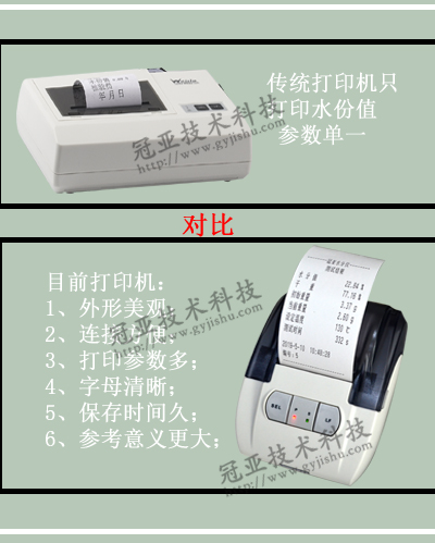 水份儀打印機